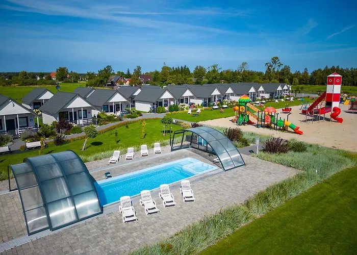 بيت خشبي Letniskowe Biala Perla Jezierzany