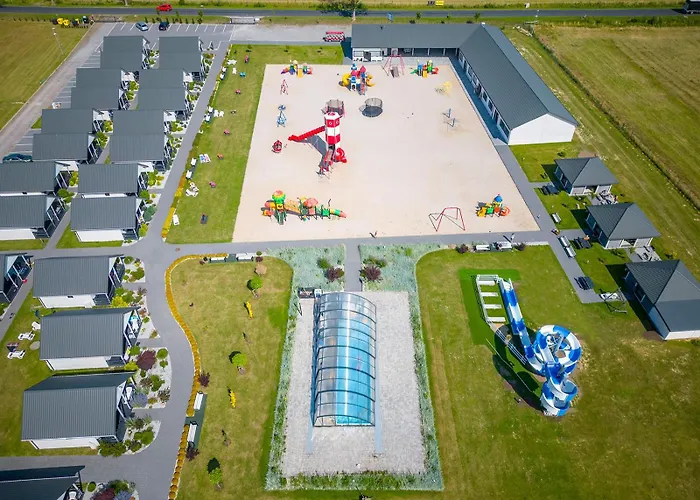 بيت خشبي Letniskowe Biala Perla Jezierzany